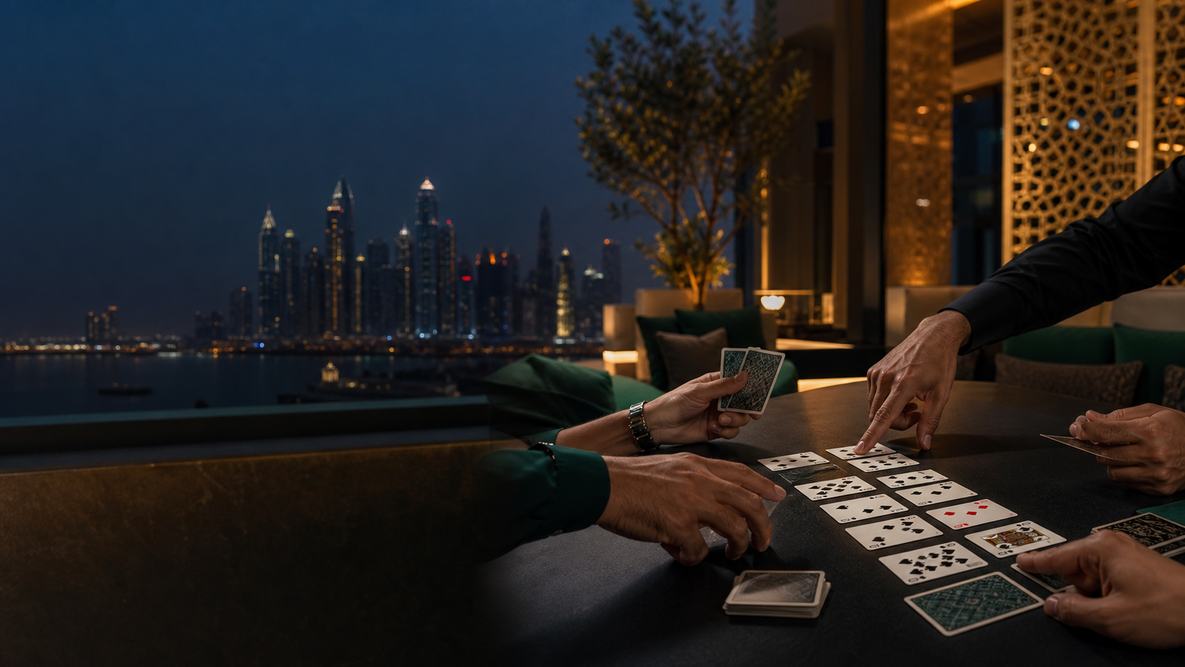 UAE private poker lounge
